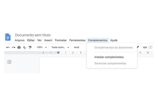 Assinar direto no google doc